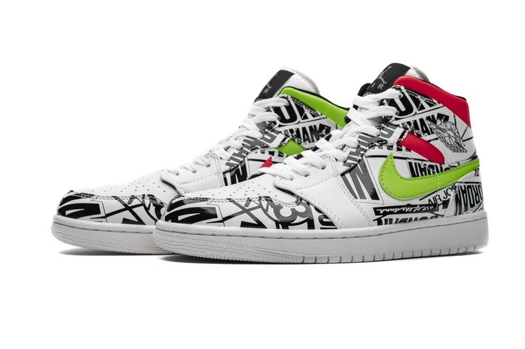 All-Over 554724-119 Logos air Jordan Mid 1 0517